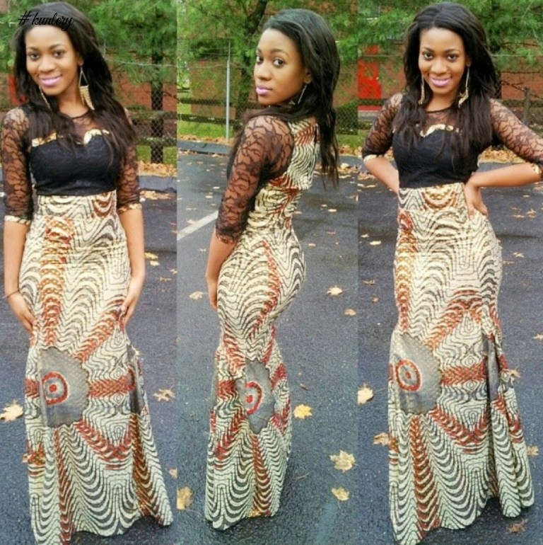 STUNNING ANKARA STYLES SLAYED BY OUR FASHIONABLE FASHIONISTA.