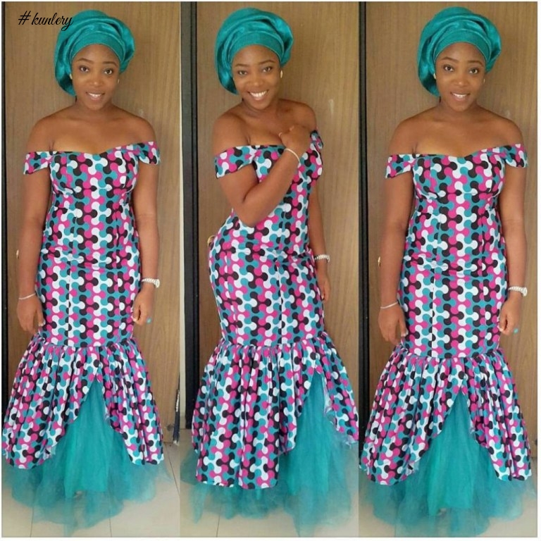 STUNNING ANKARA STYLES SLAYED BY OUR FASHIONABLE FASHIONISTA.