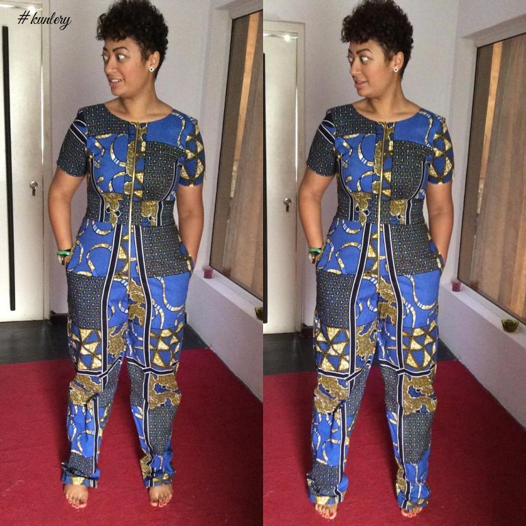 CHECK OUT THE ANKARA JUMPSUITS STYLES FASHIONISTAS ARE ROCKING THESE DAYS