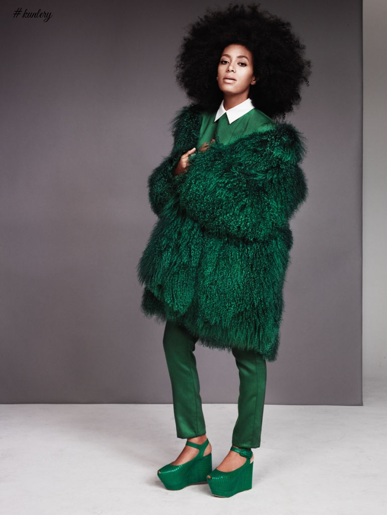 Solange Knowles- Queen of quirky fashion