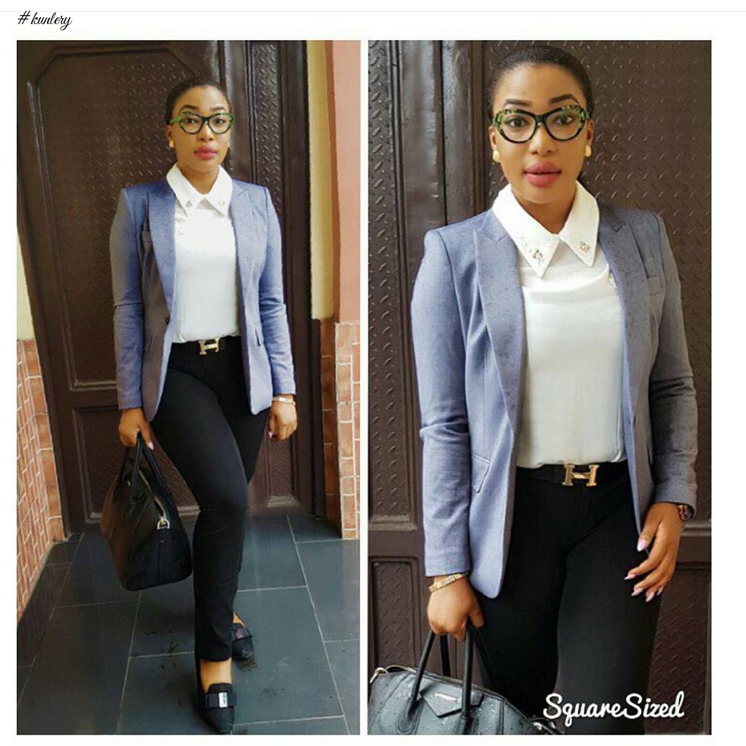 TAKE YOUR STYLE TO WORK THIS WEEK IN FAB WORK ATTIRES