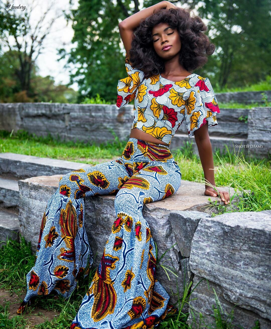 Great Ways To Rock African Prints This Month : Aissata Diallo’s Edition