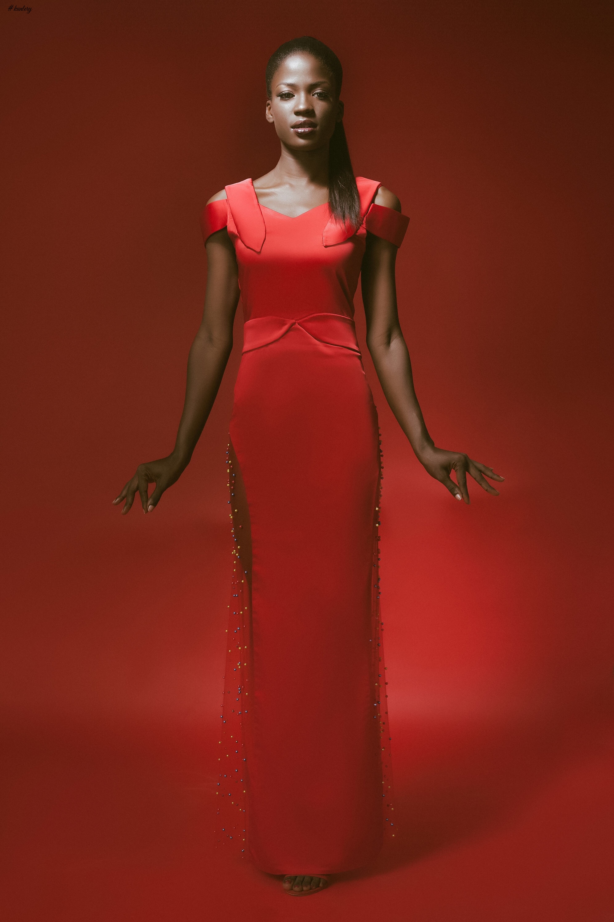 For the Love of Red! Abuja Based Aisha Abu-Bakr Luxury Design Presents Unisex Collection -Rouge