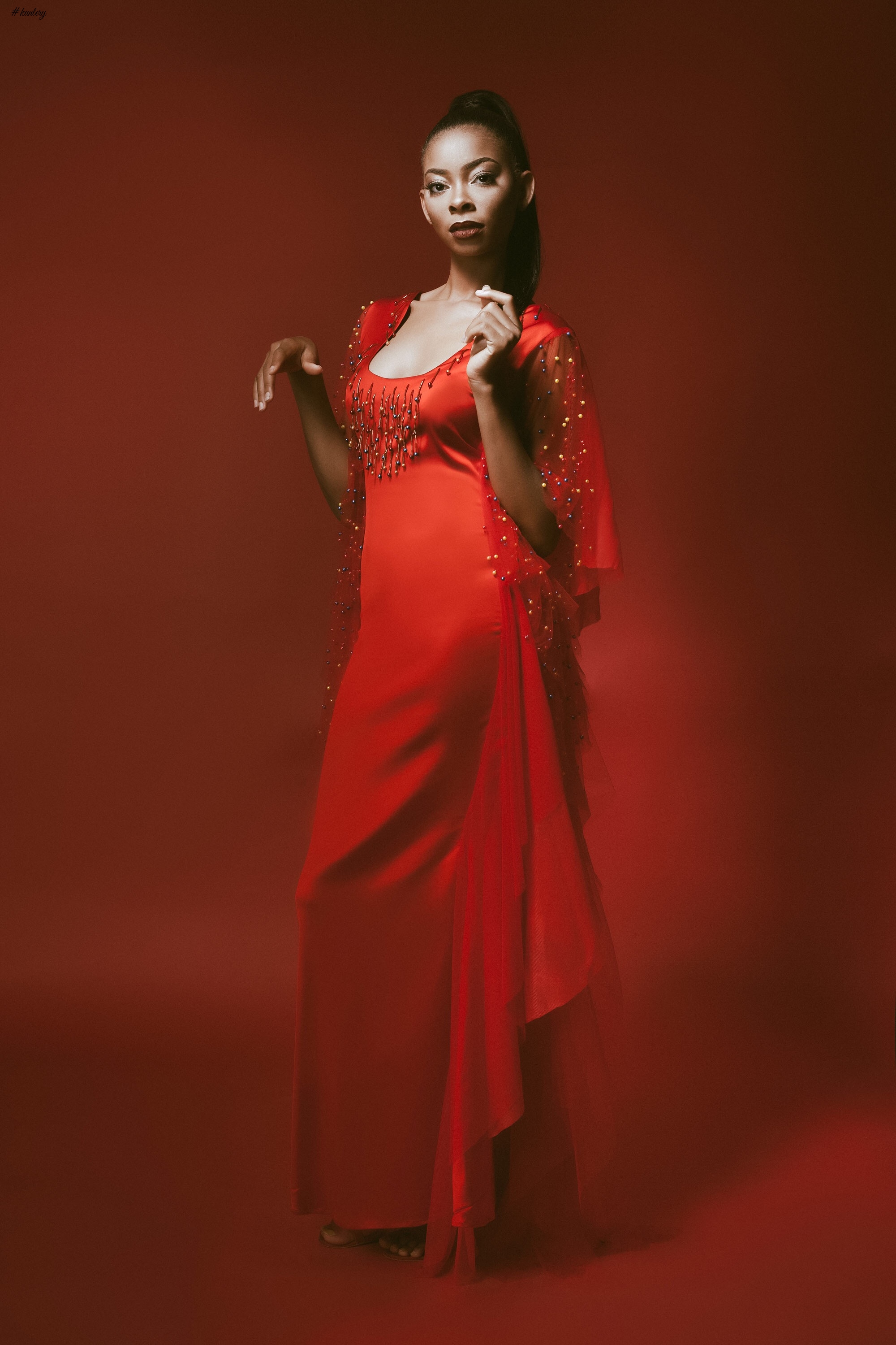 For the Love of Red! Abuja Based Aisha Abu-Bakr Luxury Design Presents Unisex Collection -Rouge