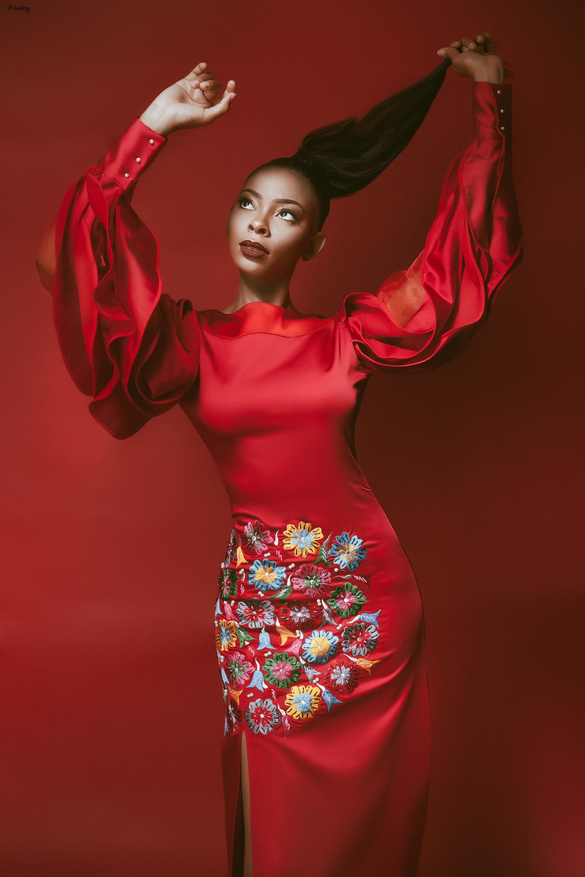 For the Love of Red! Abuja Based Aisha Abu-Bakr Luxury Design Presents Unisex Collection -Rouge