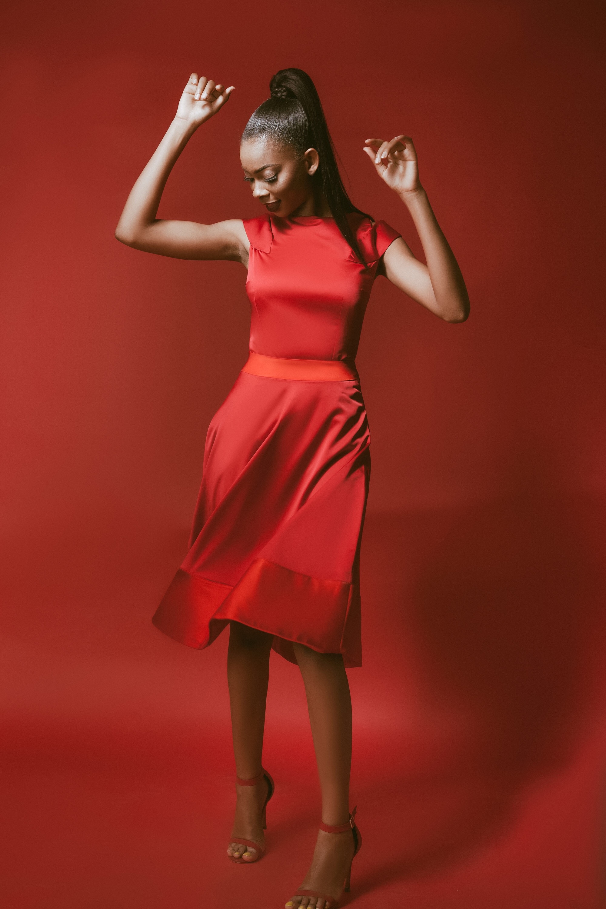 For the Love of Red! Abuja Based Aisha Abu-Bakr Luxury Design Presents Unisex Collection -Rouge