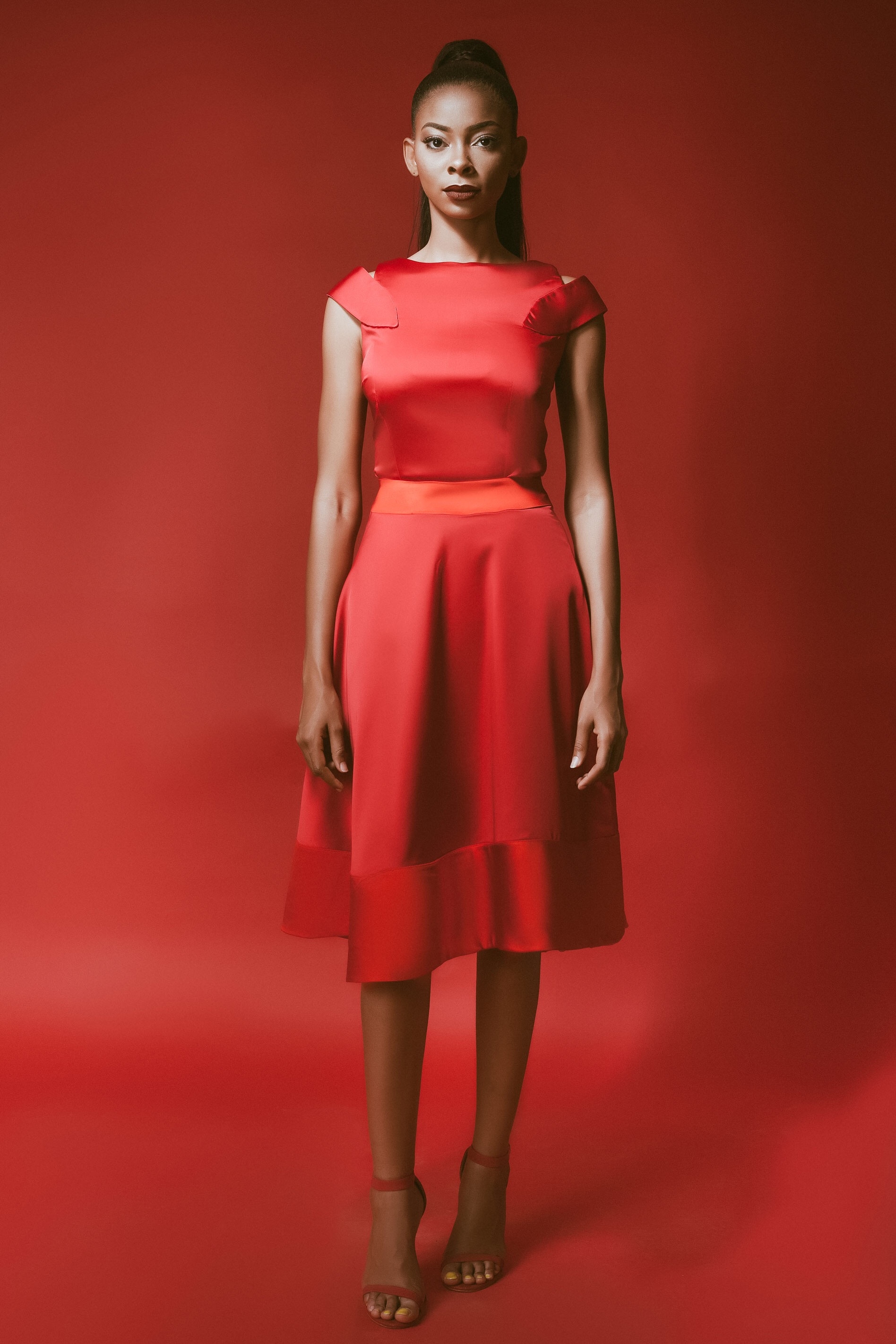 For the Love of Red! Abuja Based Aisha Abu-Bakr Luxury Design Presents Unisex Collection -Rouge