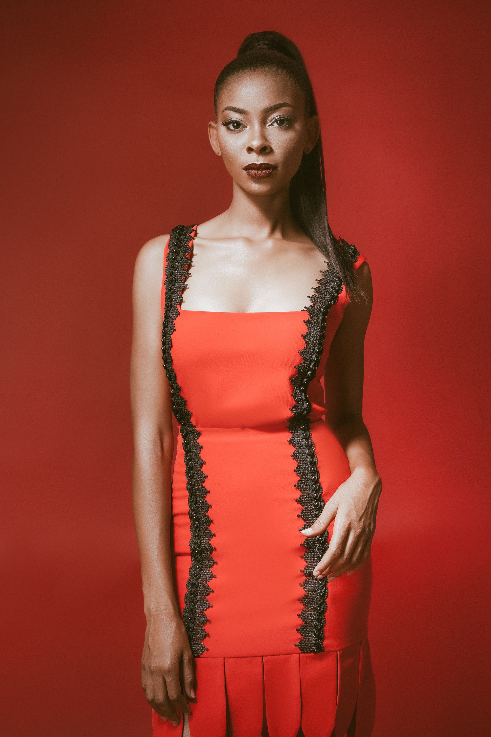 For the Love of Red! Abuja Based Aisha Abu-Bakr Luxury Design Presents Unisex Collection -Rouge