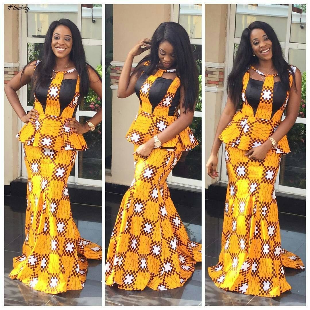 THIS STYLES MAKES ANKARA PRINT EFFORTLESSLY STYLISH