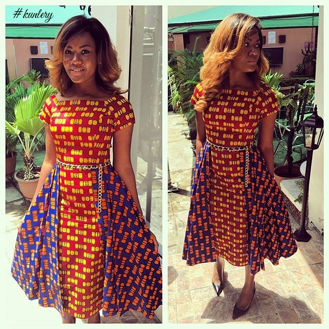 THIS STYLES MAKES ANKARA PRINT EFFORTLESSLY STYLISH