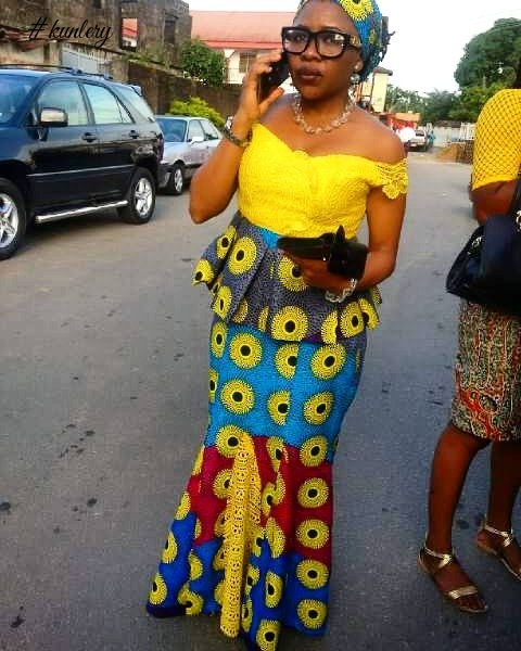 THIS STYLES MAKES ANKARA PRINT EFFORTLESSLY STYLISH