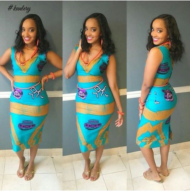 THIS STYLES MAKES ANKARA PRINT EFFORTLESSLY STYLISH