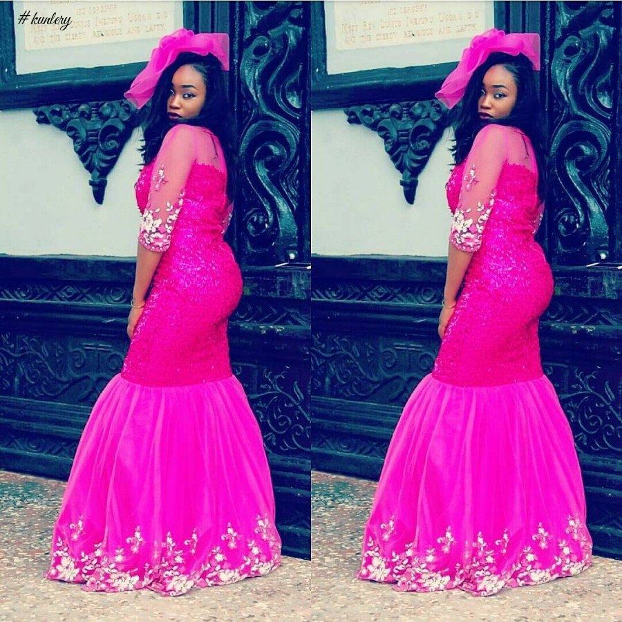 LATEST PINK ASO EBI STYLES FOR NIGERIAN WOMEN