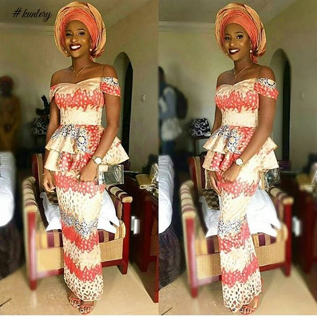 ANKARA AND LACE STYLES THAT’S A MUST HAVE