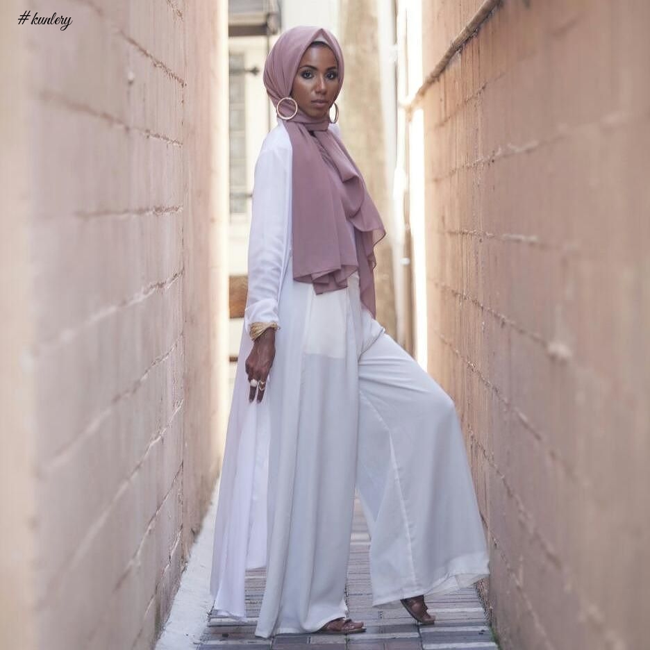 COLOUR IS THE ‘IT’ THING FOR HIJAB STYLES THIS WEEKEND