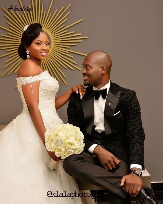 Photos From Olamide & Oladapo's White Wedding