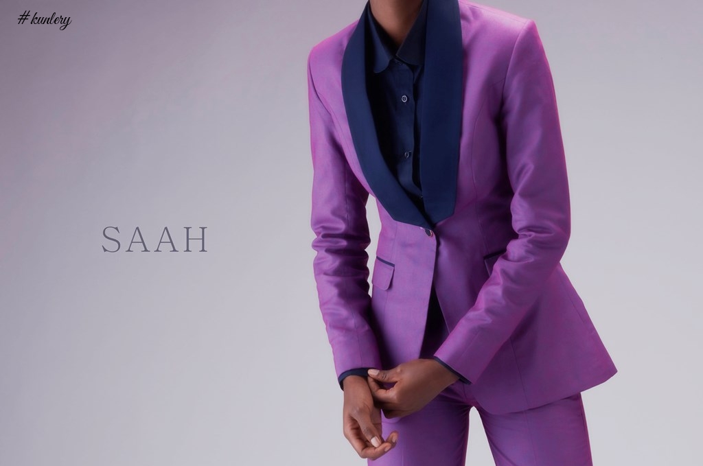 SAAH Bespoke and Ready To Wear Fashion Brand debuts its first lookbook