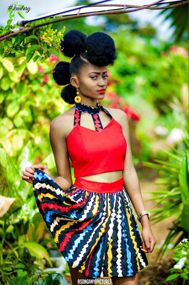 A Rose In The Garden, Cameroon Designer Nkafu Sulet Gives Us A Taste Of Her Lastest Dresses