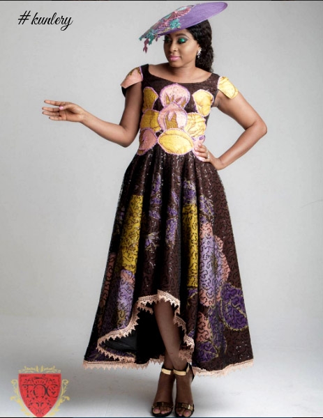 Juliet Ibrahim Stars In Trish O Couture’s Africa Vogue Ankara Collection