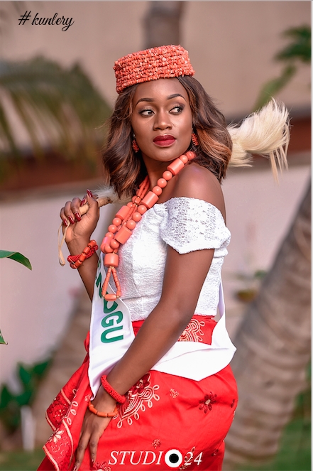 Miss Nigeria 2016 Contestants in Nigerian Attires|Grand Finale Holds