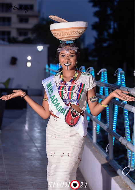 Miss Nigeria 2016 Contestants in Nigerian Attires|Grand Finale Holds