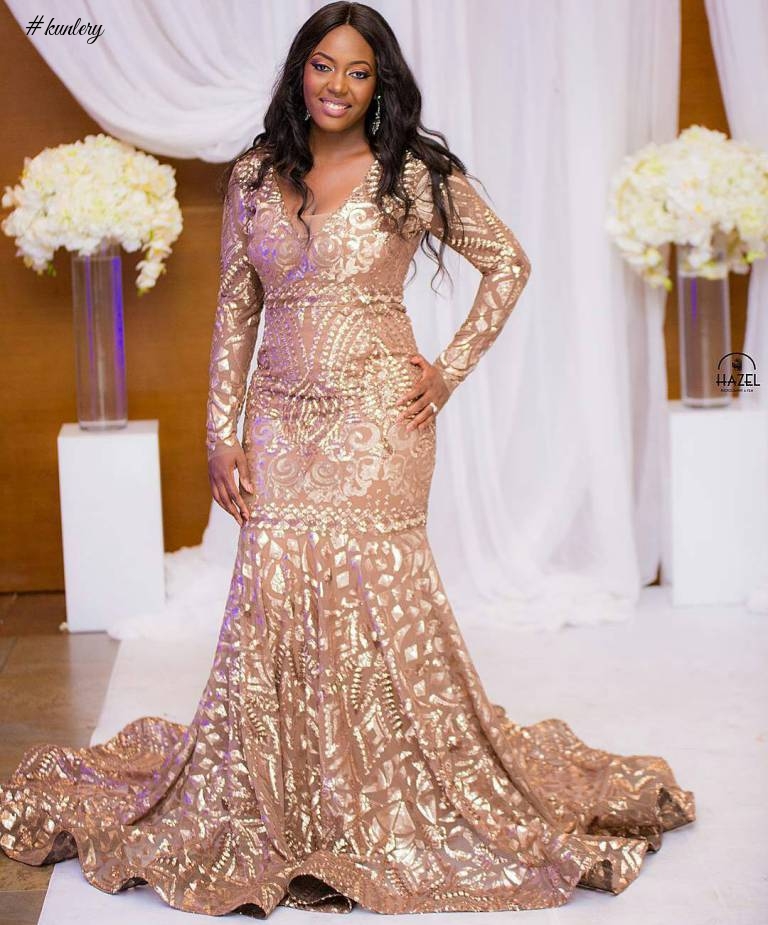 nigerian wedding reception gown