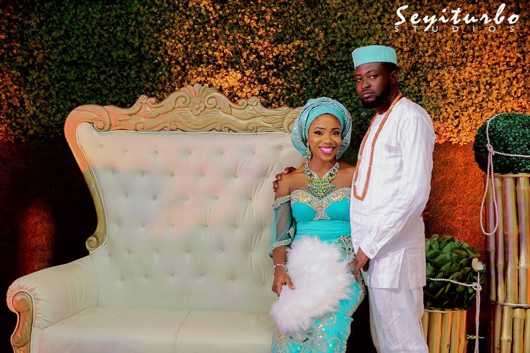 SEE DAISY AND KUNLE GET MARRIED IN GRAND STYLE