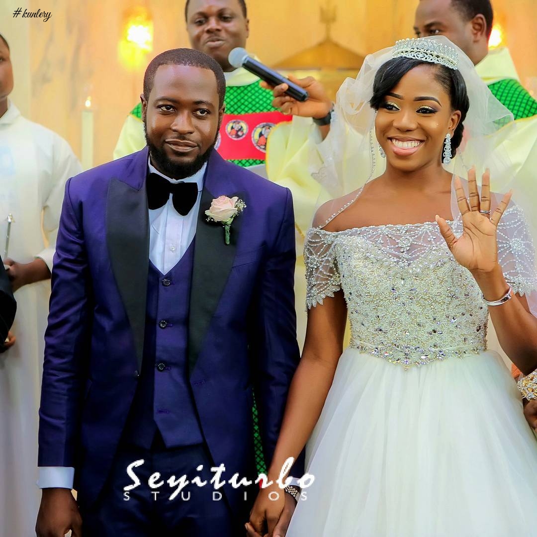 SEE DAISY AND KUNLE GET MARRIED IN GRAND STYLE