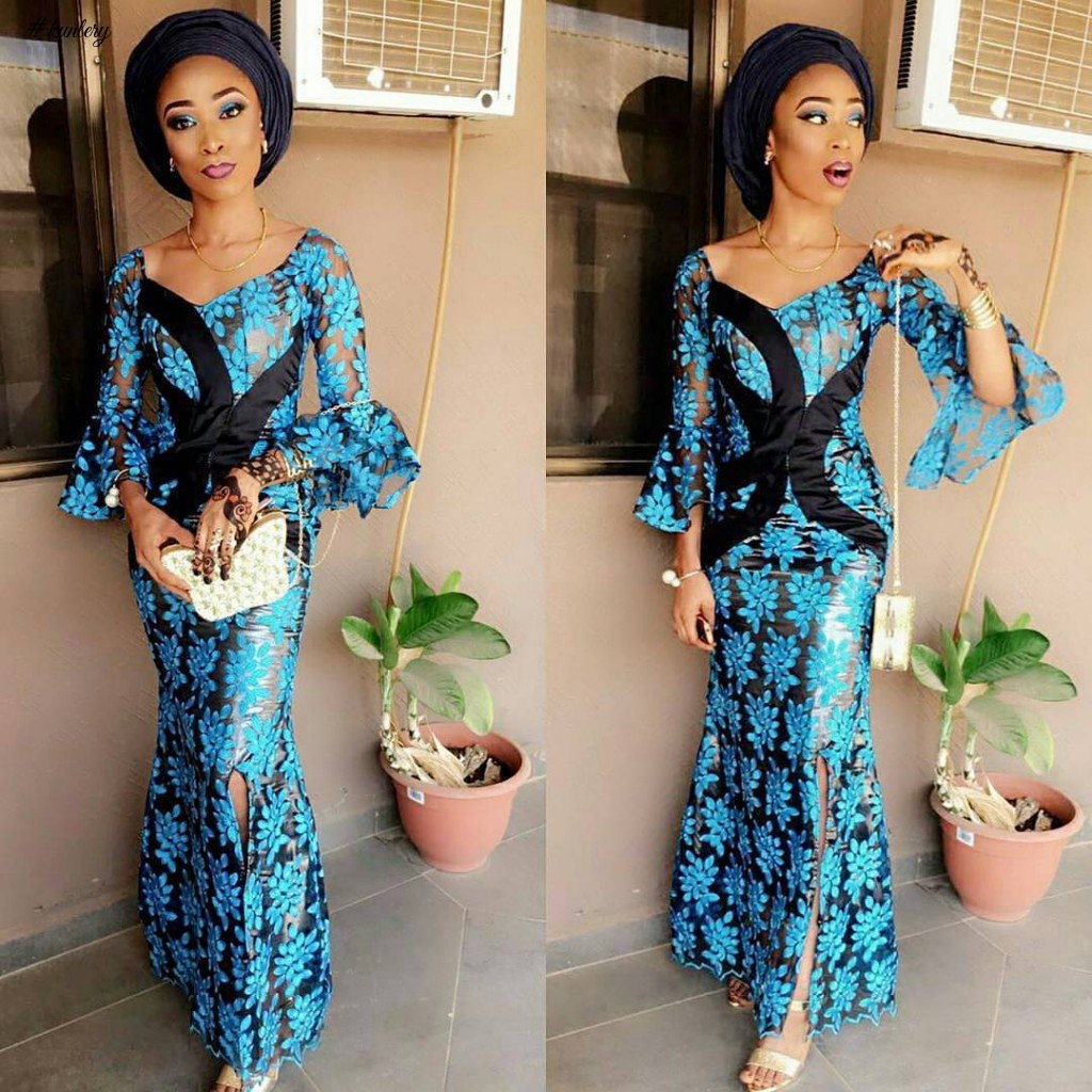 SEE LAGOS BABES ROCKING THE LATEST ASO EBI STYLES