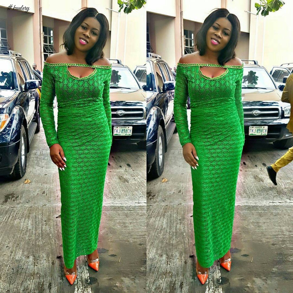 SEE LAGOS BABES ROCKING THE LATEST ASO EBI STYLES