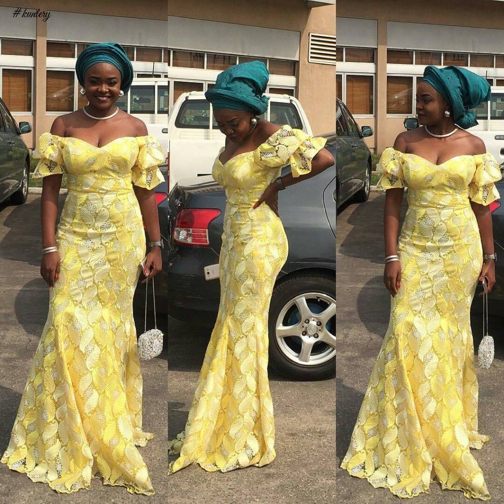 SEE LAGOS BABES ROCKING THE LATEST ASO EBI STYLES