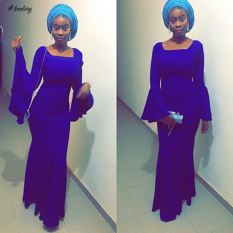 SEE LAGOS BABES ROCKING THE LATEST ASO EBI STYLES