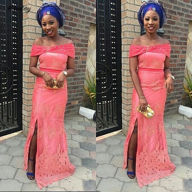 SEE LAGOS BABES ROCKING THE LATEST ASO EBI STYLES