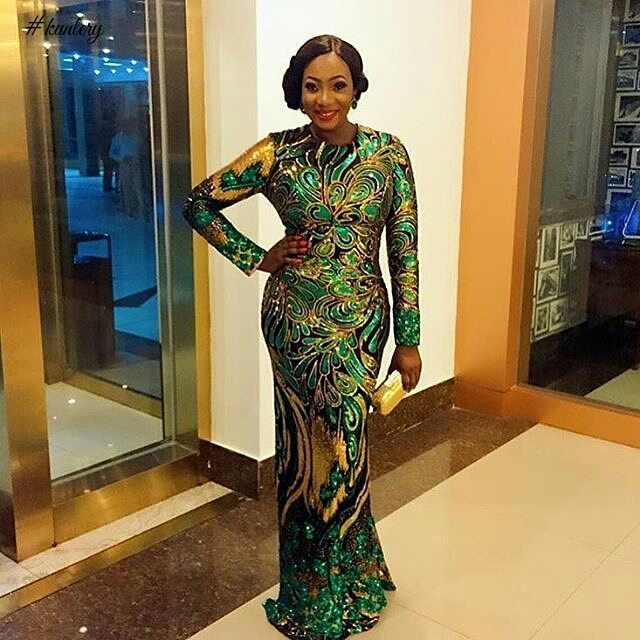 SEE LAGOS BABES ROCKING THE LATEST ASO EBI STYLES