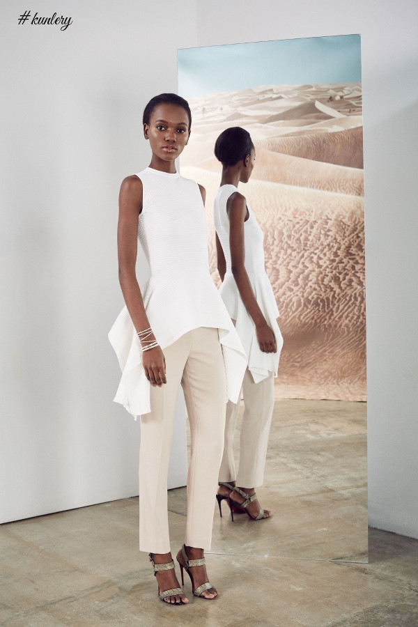 AN EXCLUSIVE FIRST LOOK AT CUSHNIE ET OCHS’S PRE-FALL 2017 LINE FEATURING HERIETH PAUL