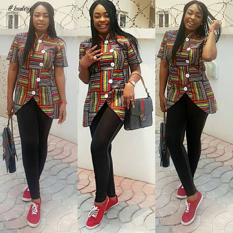 LATEST AND SEXY ANKARA STYLES BEING SLAYED BY THE FASHIONISTAS THESE DAYS