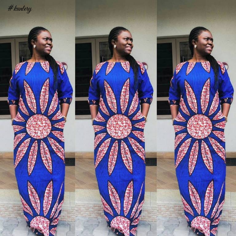 THESE MAXI ANKARA DRESSES WE SAW OVER THE WEEKEND WERE SPECTACULAR