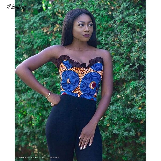 BEAUTIFUL ANKARA TOPS YOU WANT TO ADD TO YOUR COLLECTION THIS PERIOD