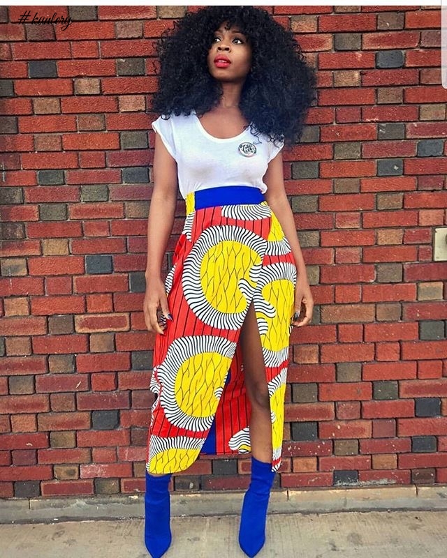 SLAY WITH US AS WE PRESENT THESE BEAUTIFUL ANKARA STYLES