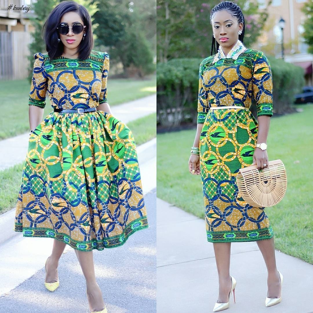 BEGIN YOUR WEEK IN CLASSY ANKARA STYLES THE FASHIONABLE WAY