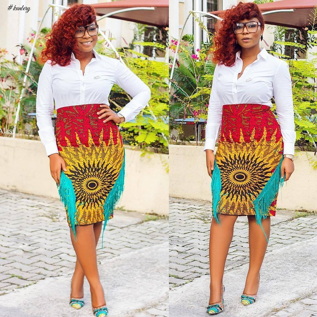 BEGIN YOUR WEEK IN CLASSY ANKARA STYLES THE FASHIONABLE WAY