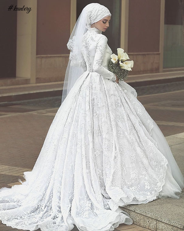 BEAUTIFUL WEDDING DRESS INSPIRATION FOR A MUSLIM BRIDE