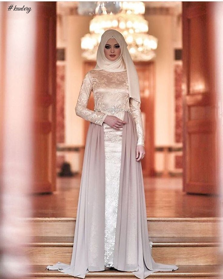 BEAUTIFUL WEDDING DRESS INSPIRATION FOR A MUSLIM BRIDE