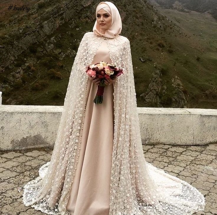 BEAUTIFUL WEDDING DRESS INSPIRATION FOR A MUSLIM BRIDE