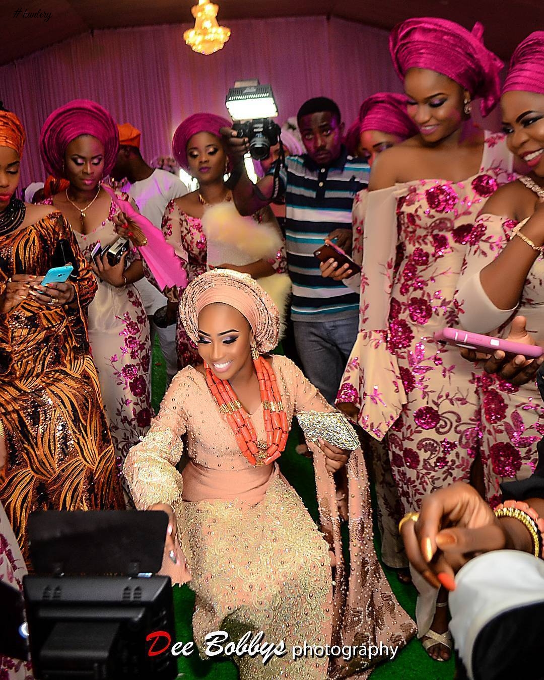 STUNNING AND SPARKLING, THE LATEST BRIDAL ASO OKE IN TOWN