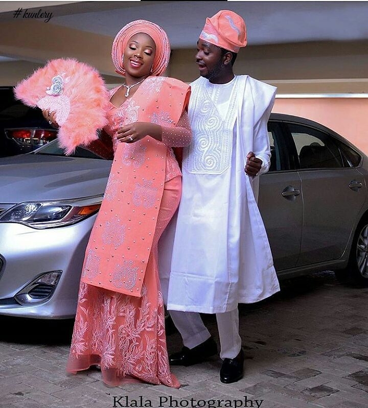 STUNNING AND SPARKLING, THE LATEST BRIDAL ASO OKE IN TOWN