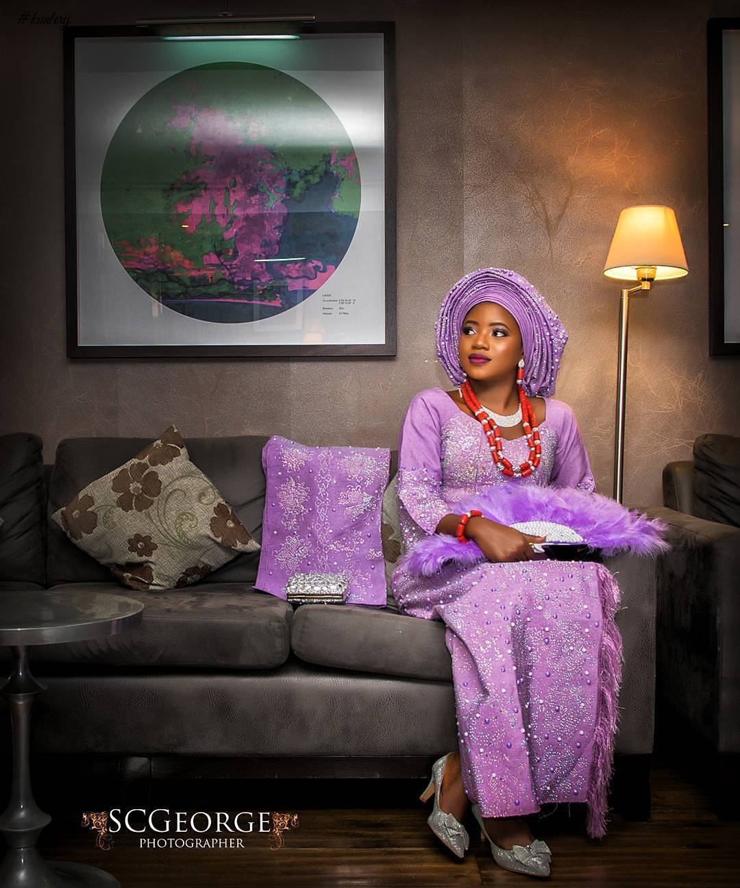 STUNNING AND SPARKLING, THE LATEST BRIDAL ASO OKE IN TOWN