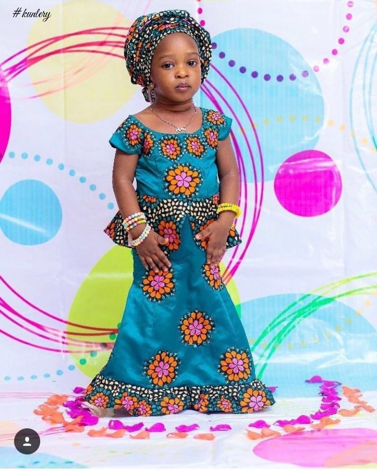 CUTE ANKARA STYLES FOR KIDS