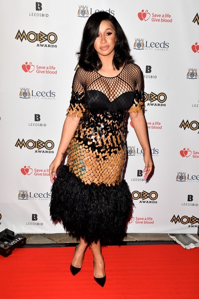 Cardi B, Idris Elba, Davido, More Storm The Red Carpet At The 2017 MOBO Awards