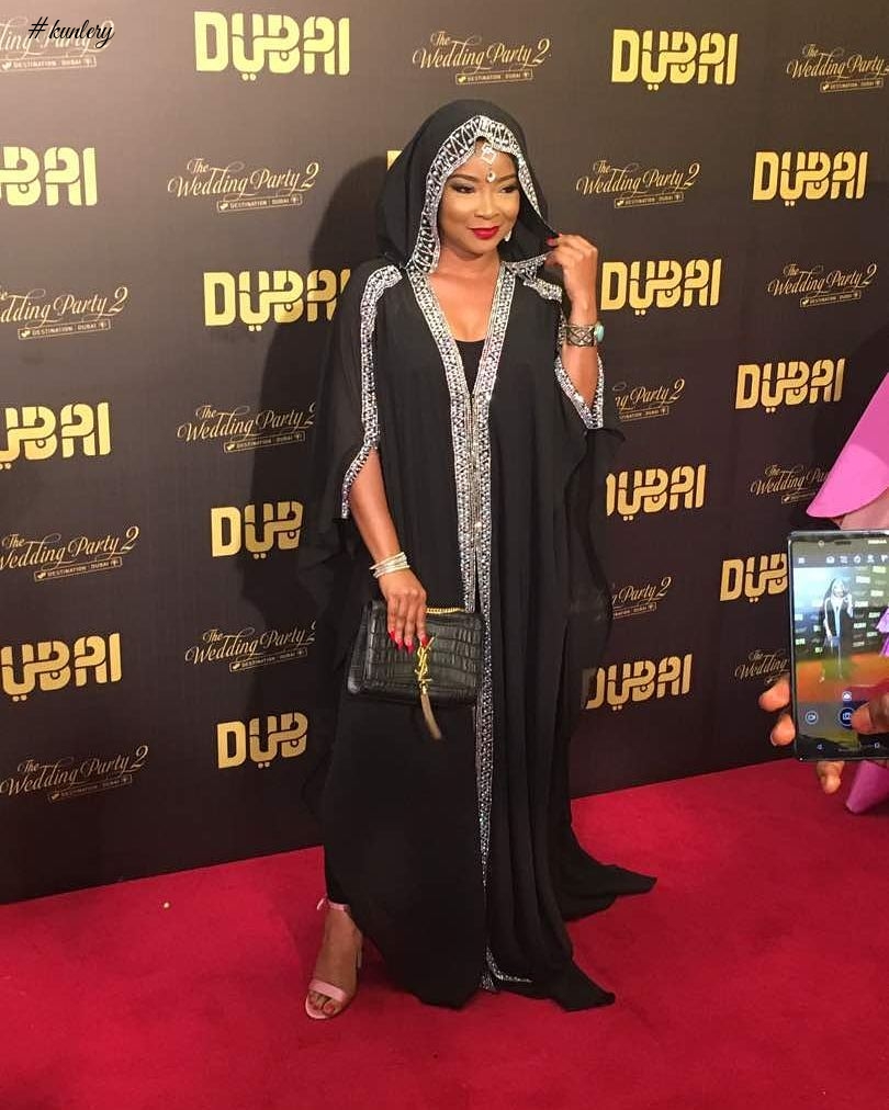 Adesua Etomi, Omotola Jalade, More At The Premiere Of The Wedding Party 2: Destination Dubai